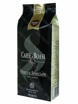 Кофе Boasi  Riserva Speciale в зернах 1 кг.