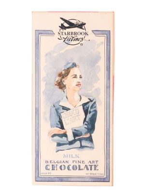 Шоколад Belgian Starbrook airlines молочный 100 г.