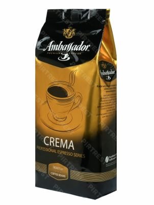 Кофе Ambassador Crema в зернах 1 кг.