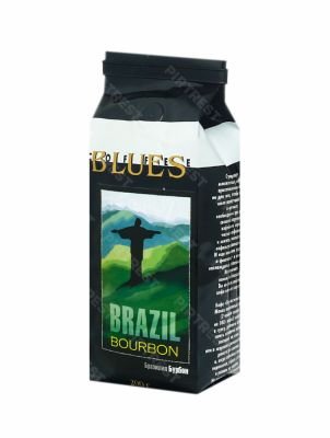 Кофе Блюз Brazil Bourbon в зернах 200 г.