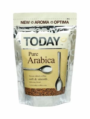 Кофе Today  Pure Arabica растворимый 75 г.
