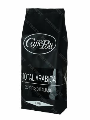 Кофе Poli Arabica 100% в зернах  1 кг.