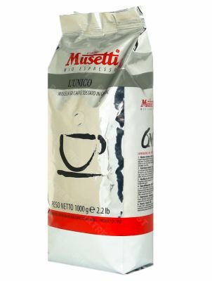 Кофе Musetti  L`Unico в зернах 1 кг.