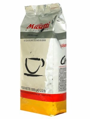 Кофе Musetti Cremissimo в зернах 1 кг.