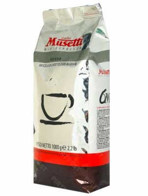 Кофе Musetti Rossa в зернах 1 кг.