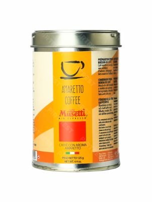 Кофе Musetti Amaretto  молотый 125 г. ж/б