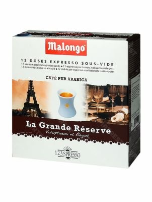 Кофе Malongo  Grande Reserve в чалдах 12 шт.