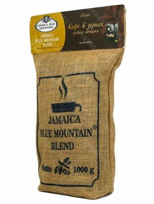 Кофе Jamaica Bue Mountain Blend в зернах 1 кг.