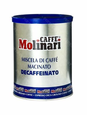 Кофе Molinari  Decaffeinato молотый 250 г.