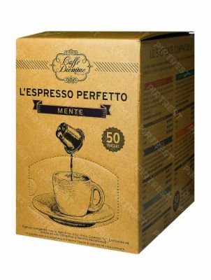 Кофе Diemme L`espresso Mente  в капсулах 50 шт. (для Nespresso)