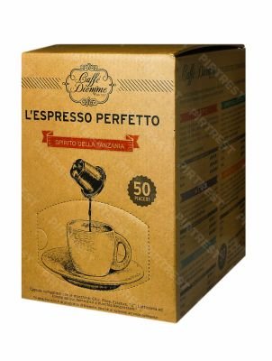 Кофе Diemme L`espresso Spirito Tanzania (для Nespresso) в капсулах 50 шт.