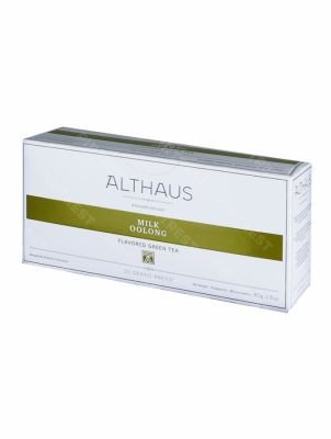 Чай Althaus Milk Oolong (Молочный Улун) Пакетики для чайника 20 пак. x 4 г.