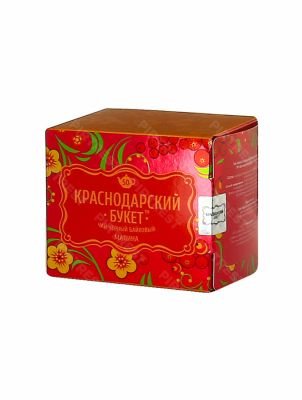 Чай Краснодарский букет Черный с малиной 50 г.