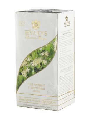 Чай Hyleys Гармония Природы Суприм черный с цветками липы (25 пак 1,5 гр)
