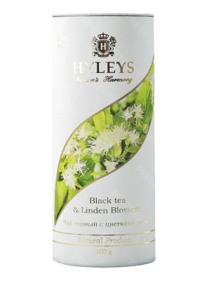 Чай Hyleys Гармония Природы Суприм черный с цветками липы 100 гр