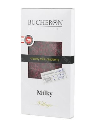 Шоколад Bucheron молочный 100 г. (малина)