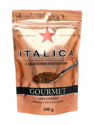 Кофе Italica Gourmet растворимый 100 г. (пакет)