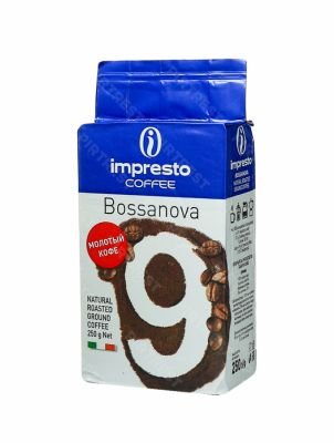 Кофе Impresto  Bossanova молотый 250 г.
