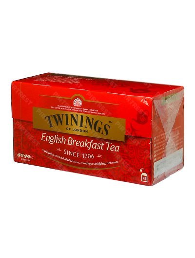 Чай Twinings English Breakfast Tea 25 пак. x 2 г.