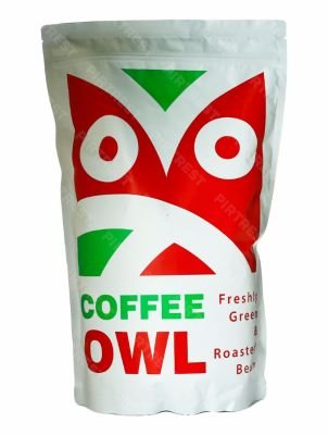 Кофе Owl Brazil Peaberry в зернах 1 кг.