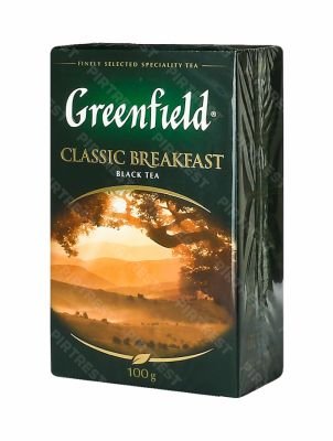 Чай Greenfield Classic Breakfast черный 100 г.