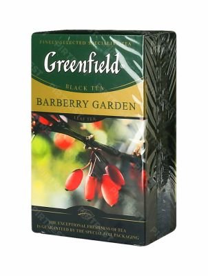 Чай Greenfield Barberry Garden черный 100 г.