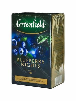 Чай Greenfield Blueberry Nights черный 100 г.