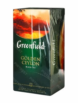 Чай Greenfield Golden Ceylon черный в пакетиках 25 шт.
