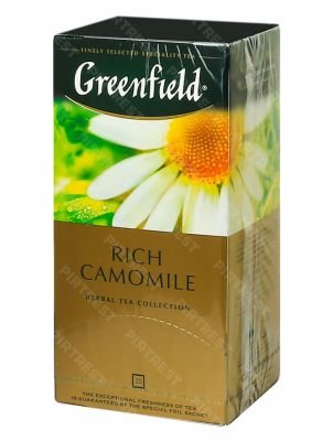 Чай Greenfield Rich Camomile травяной в пакетиках 25 шт.