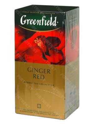 Чай Greenfield Ginger Red травяной в пакетиках 25 шт.
