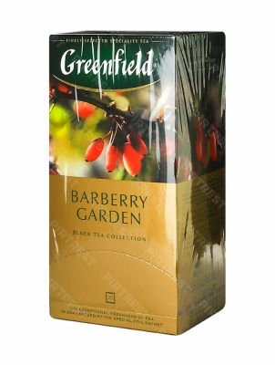 Чай Greenfield Barberry Garden черный в  пакетиках 25 шт.