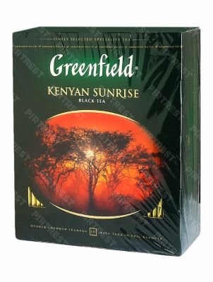 Чай Greenfield Kenyan Sunrise черный в пакетиках 100 шт.