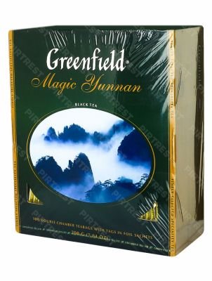 Чай Greenfield Magic Yunnan черный в пакетиках 100 шт.