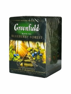 Чай Greenfield Blueberry Forest черный в пакетиках 20 шт.
