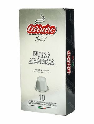 Кофе Carraro Puro Arabica в капсулах 10 шт.