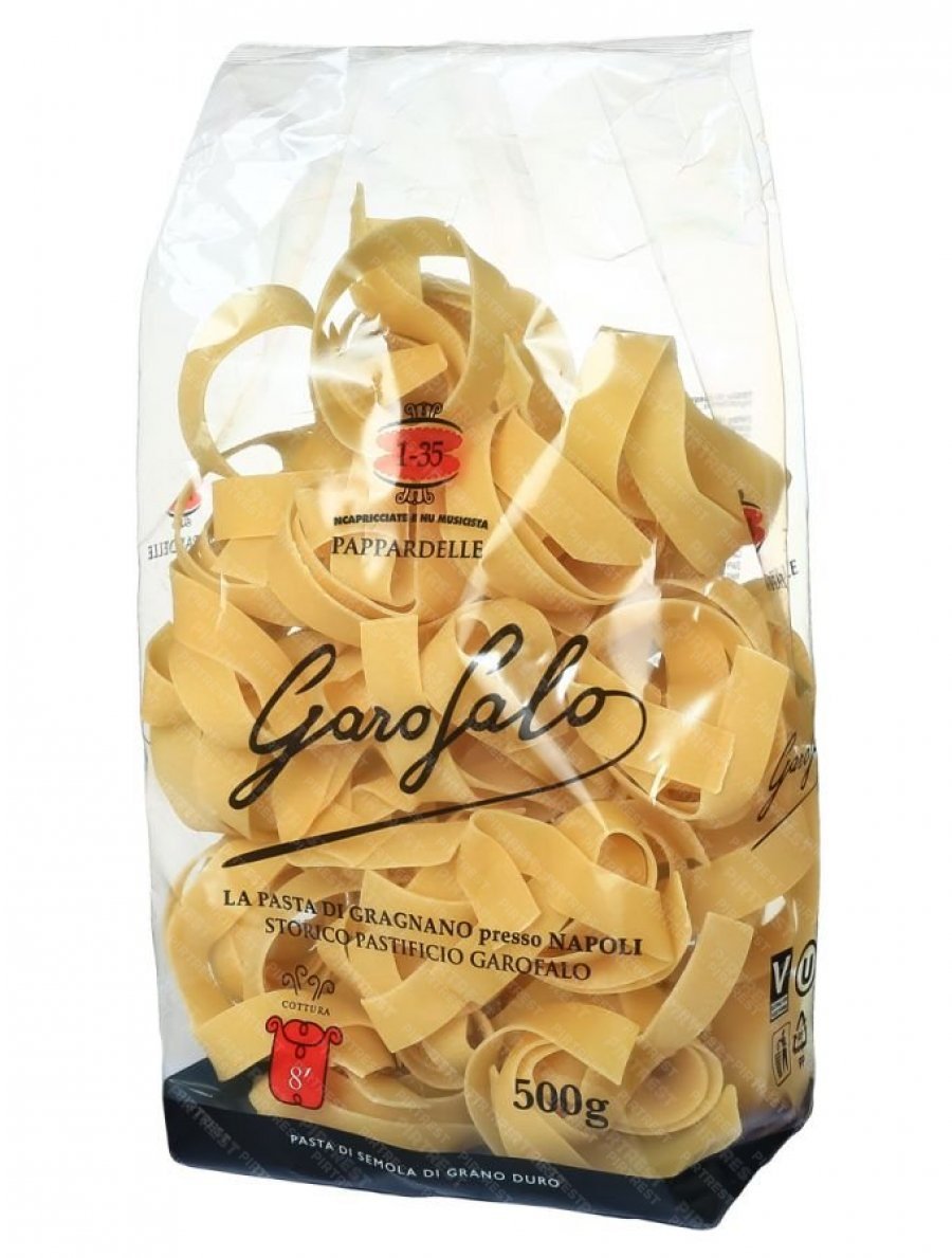 Купить Макароны Garofalo Papperdelle №1-35 (Гарофало Папарделле Нидо №1-35)  500 г. дешево в Москве