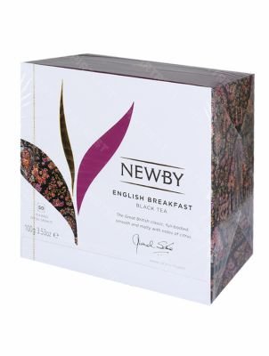 Чай Newby Английский завтрак пакетированный  50 пак. х 2 г.