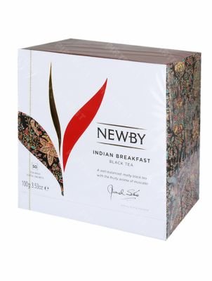 Чай Newby Индийский завтрак пакетированный  50 пак. х 2 г.