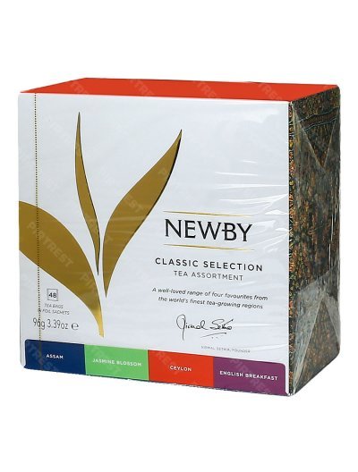 Чай Newby Классик селекшн пакетированный  48 пак. х 2 г.
