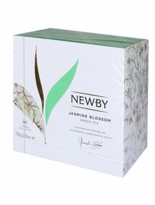 Чай Newby Цветок жасмина пакетированный  50 пак. х 2 г.