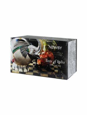Чай Newby черный  Вкус Индии (Подарочный набор) 75 г