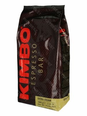 Кофе Kimbo Extra Cream  в зернах 1 кг.