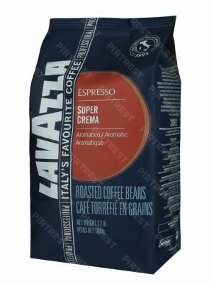 Кофе Lavazza Super Crema в зернах  1 кг.