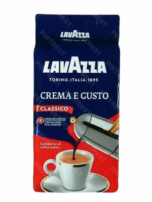 Кофе Lavazza Crema e Gusto молотый 250 г. в.у.