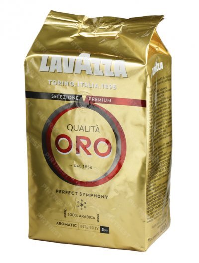 Кофе Lavazza Qualita Oro в зернах 1 кг.