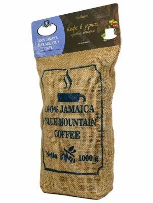 Кофе Jamaica Bue Mountain в зернах средняя обжарка 1 кг.