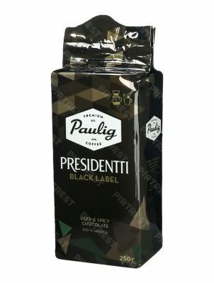 Кофе Paulig Presidentti Black Label молотый 250 г.