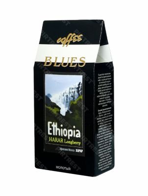 Кофе Блюз Ethiopia Harar молотый 200 г.