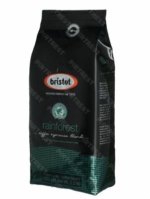 Кофе Bristot Rainforest в зернах 1кг.