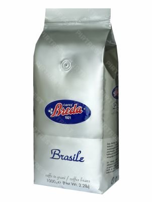 Кофе Breda Brasile в зернах 1 кг.